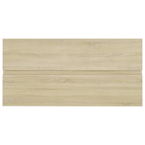 Waschbeckenunterschrank Sonoma-Eiche 90x38,5x45cm Holzwerkstoff