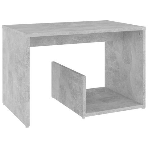 Beistelltisch Betongrau 59x36x38 cm Holzwerkstoff