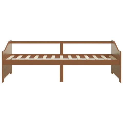 Tagesbett 3-Sitzer Honigbraun Massivholz Kiefer 90x200 cm