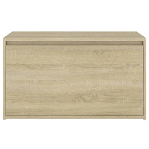Flurbank 80x40x45 cm Sonoma-Eiche Holzwerkstoff