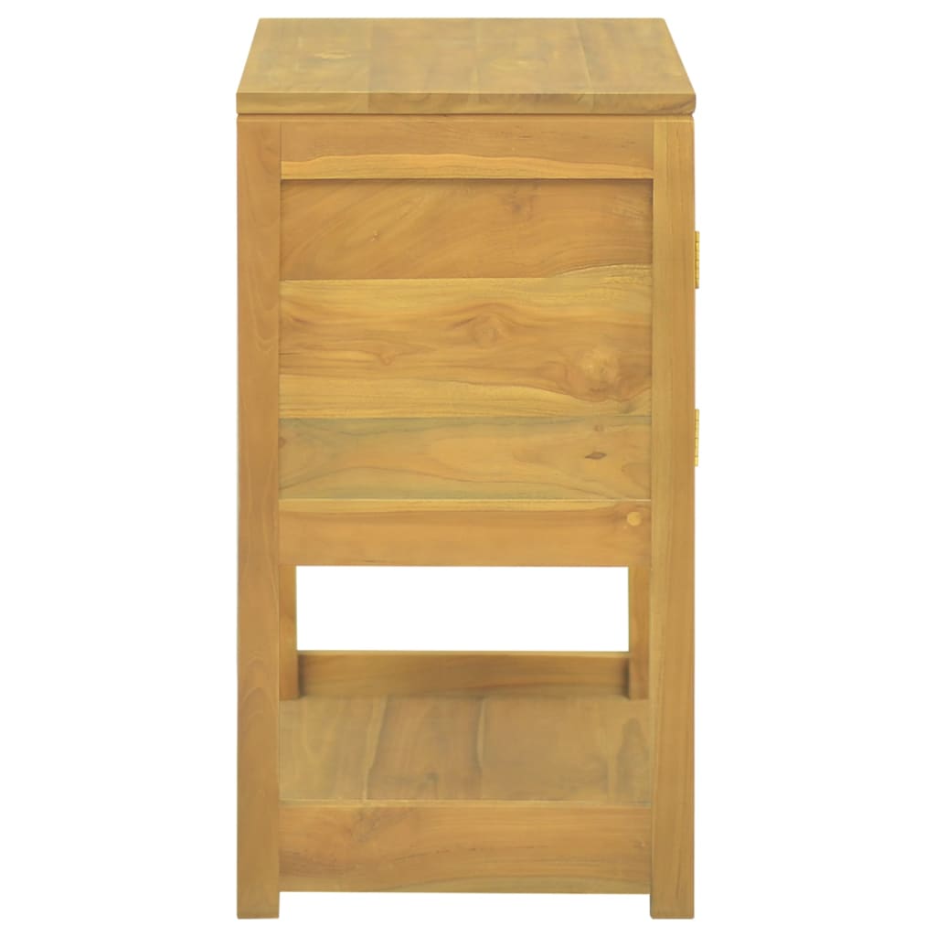 Badschrank 60x40x75 cm Massivholz Teak