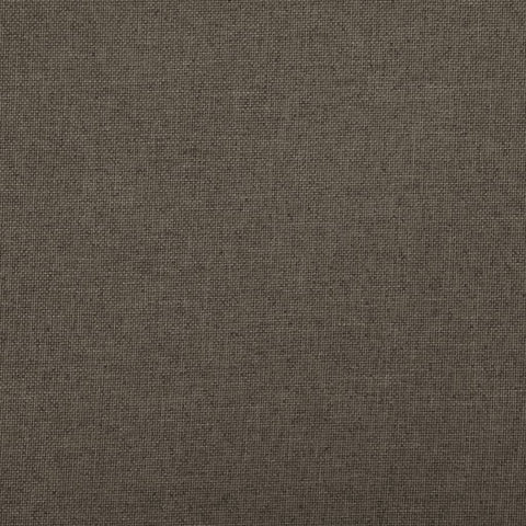 Faltbare Sitzbank mit Stauraum Braun 76x38x38 cm Leinenoptik