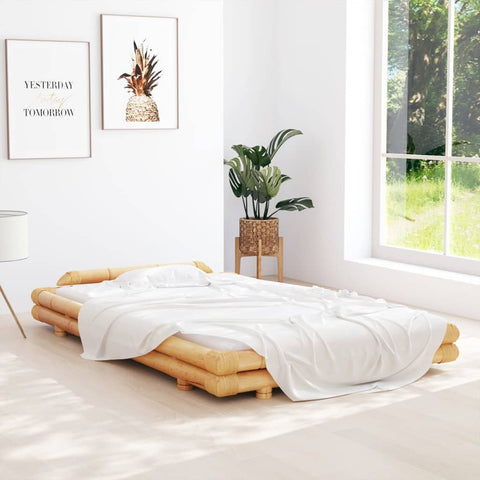 Bambusbett 120x200 cm