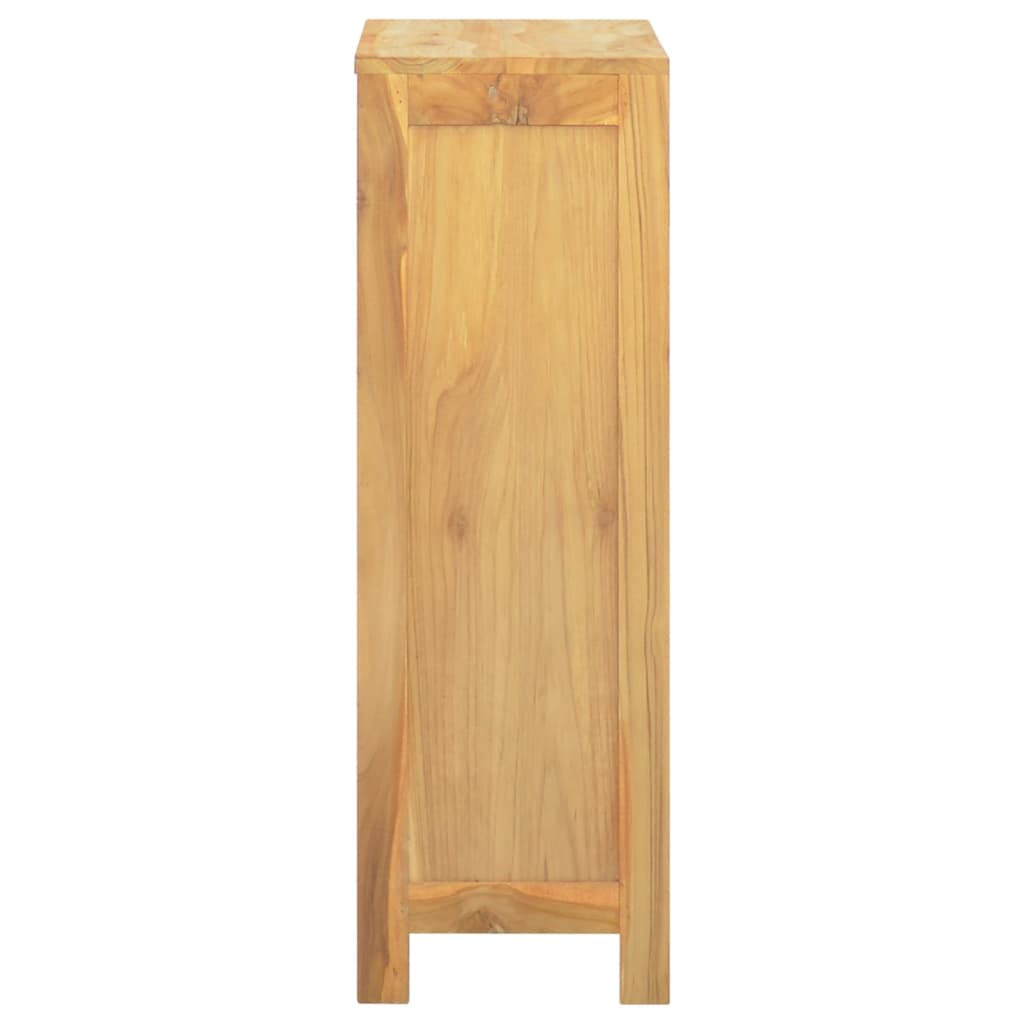 Kommode 55x30x90 cm Massivholz Teak