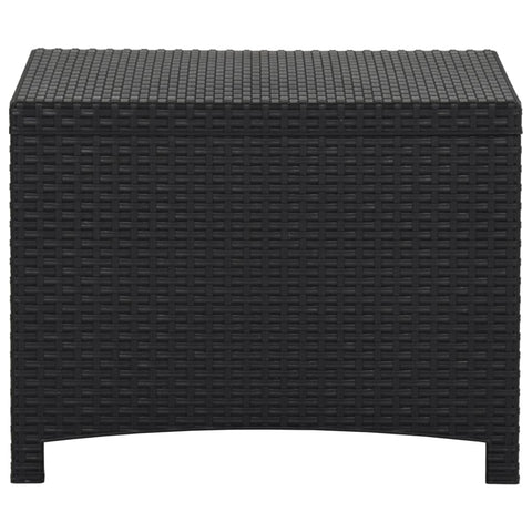 Garten-Aufbewahrungsbox 60x54x41 cm PP Rattan Graphit