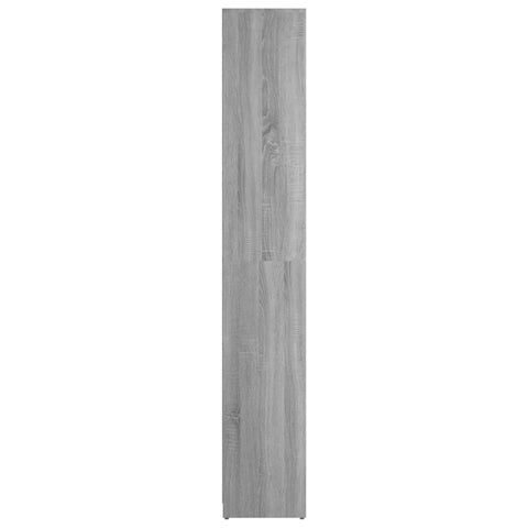 Badezimmerschrank Grau Sonoma 30x30x183,5 cm Holzwerkstoff