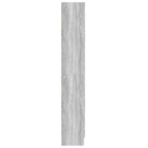 Badezimmerschrank Grau Sonoma 82,5x30,5x185,5 cm Holzwerkstoff