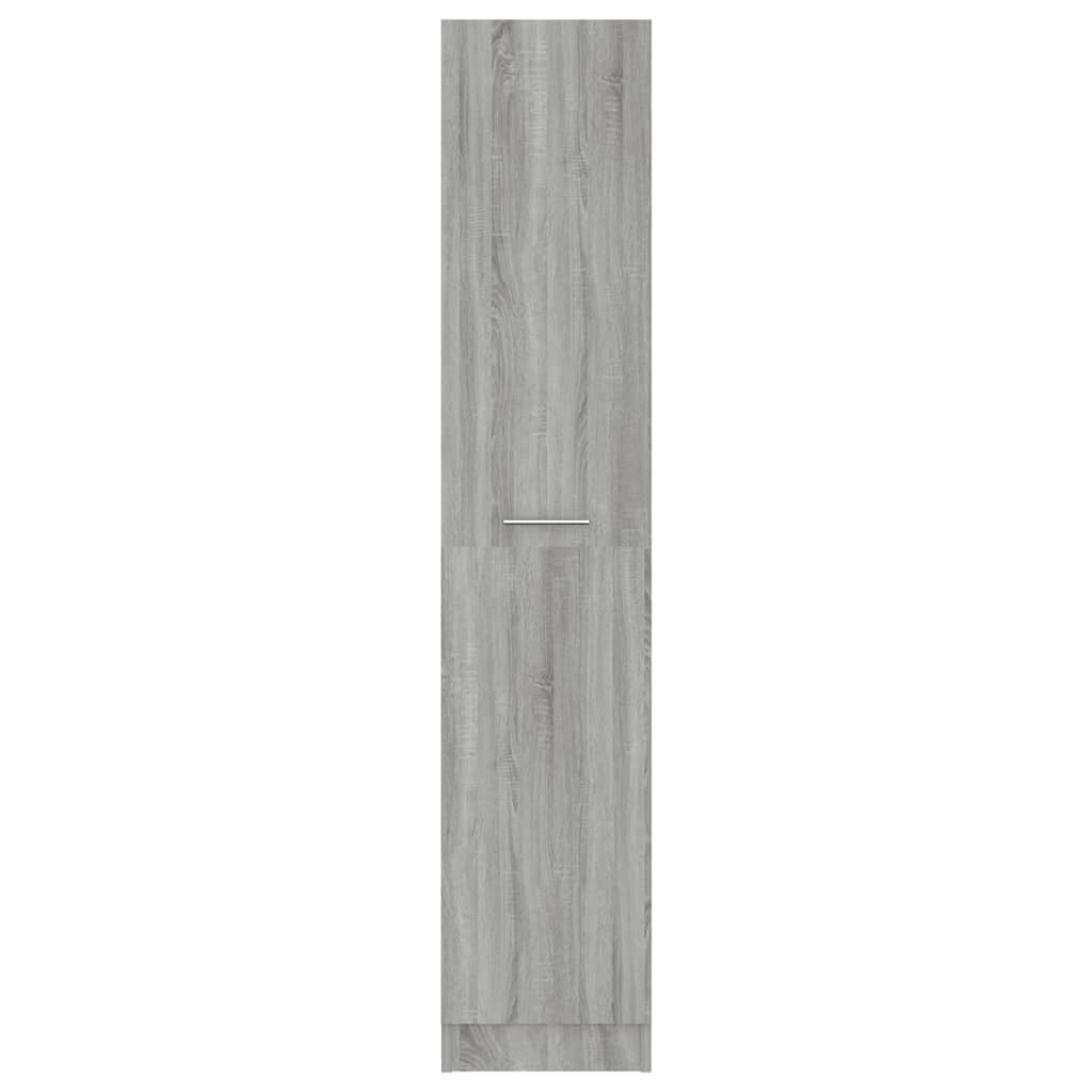 Apothekerschrank Grau Sonoma 30x42,5x150 cm Holzwerkstoff