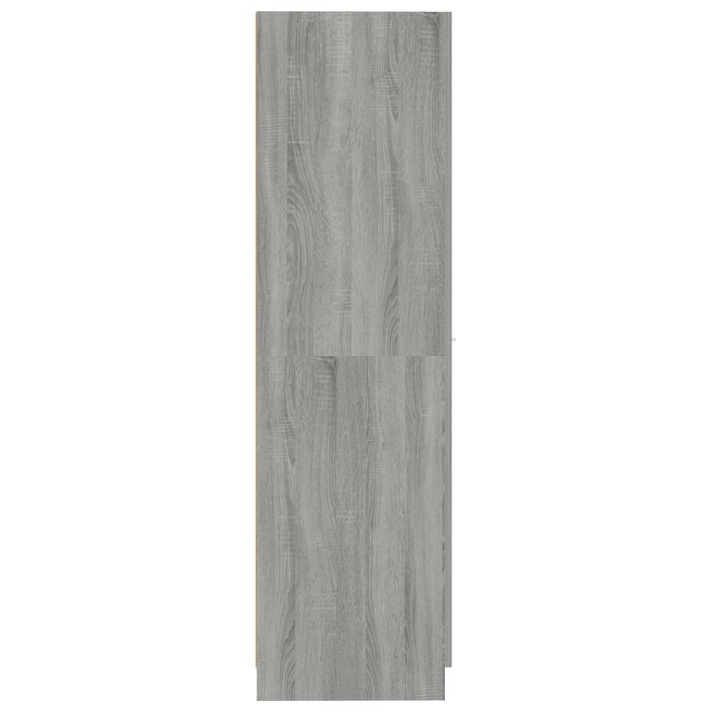 Apothekerschrank Grau Sonoma 30x42,5x150 cm Holzwerkstoff