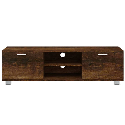 TV-Schrank Räuchereiche 140x40,5x35 cm Holzwerkstoff