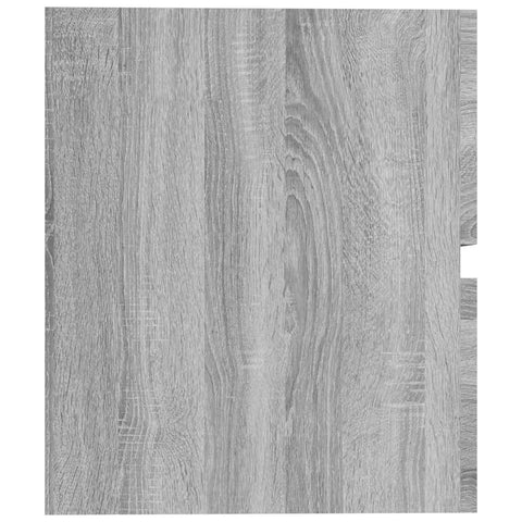 Waschbeckenunterschrank Grau Sonoma 60x38,5x45 cm Holzwerkstoff