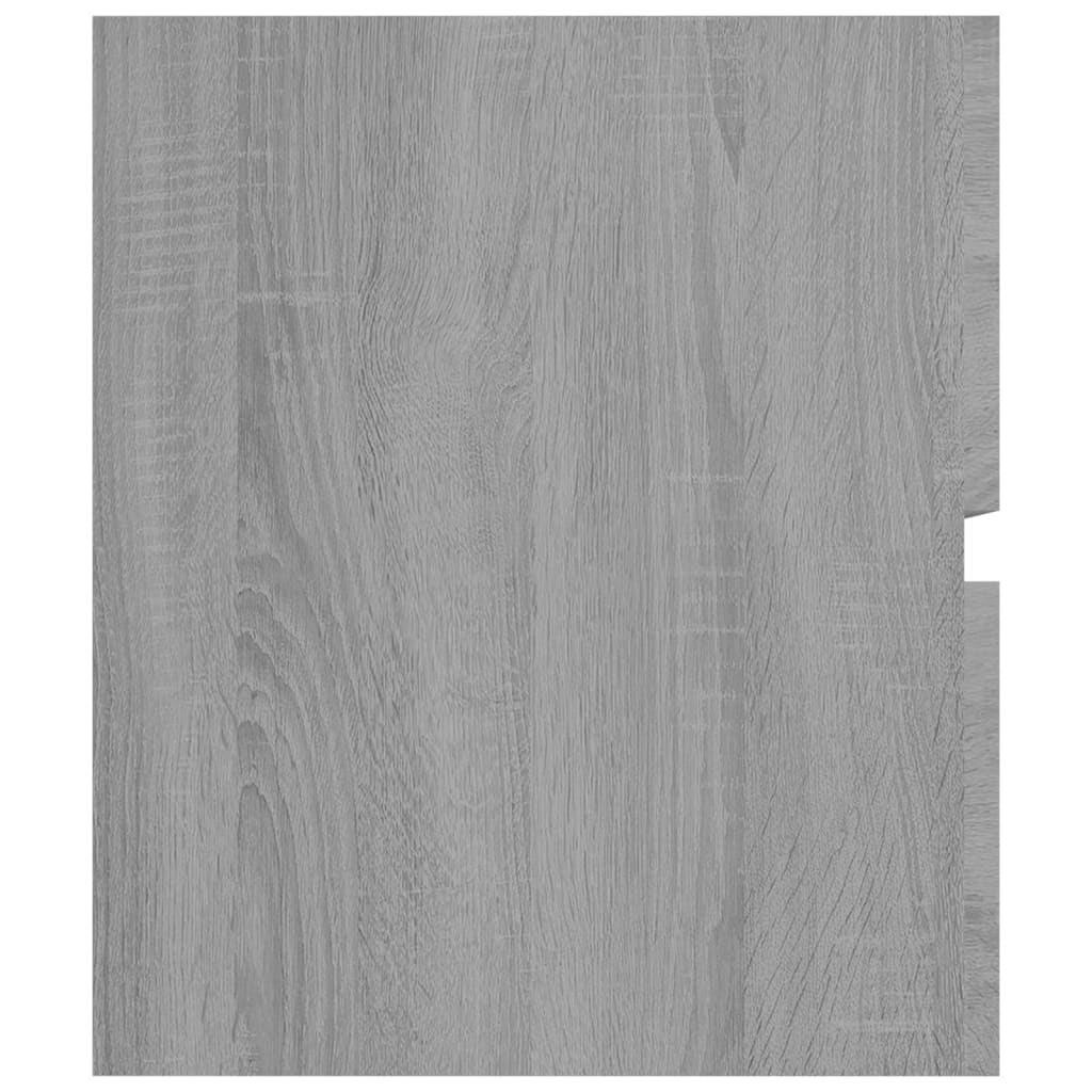 Waschbeckenunterschrank Grau Sonoma 90x38,5x45 cm Holzwerkstoff