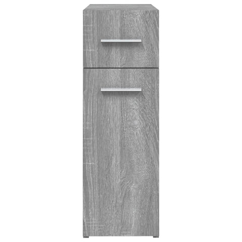 Apothekerschrank Grau Sonoma 20x45,5x60 cm Holzwerkstoff