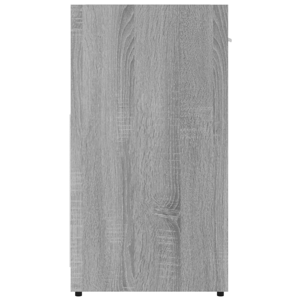 Badezimmerschrank Grau Sonoma 60x33x60 cm Holzwerkstoff