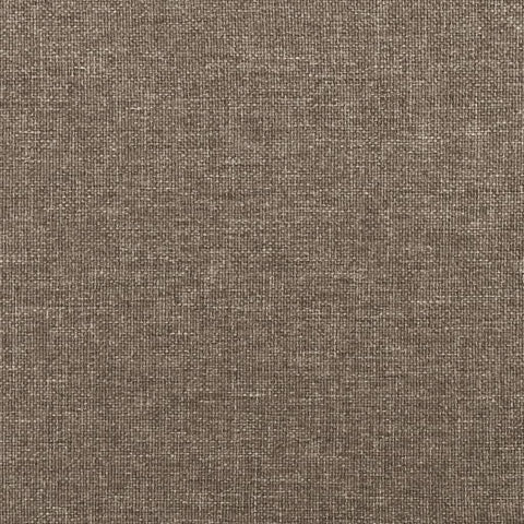 Kopfteil Taupe 100x5x78/88 cm Stoff