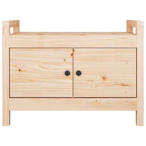 Flurbank 80x40x60 cm Massivholz Kiefer