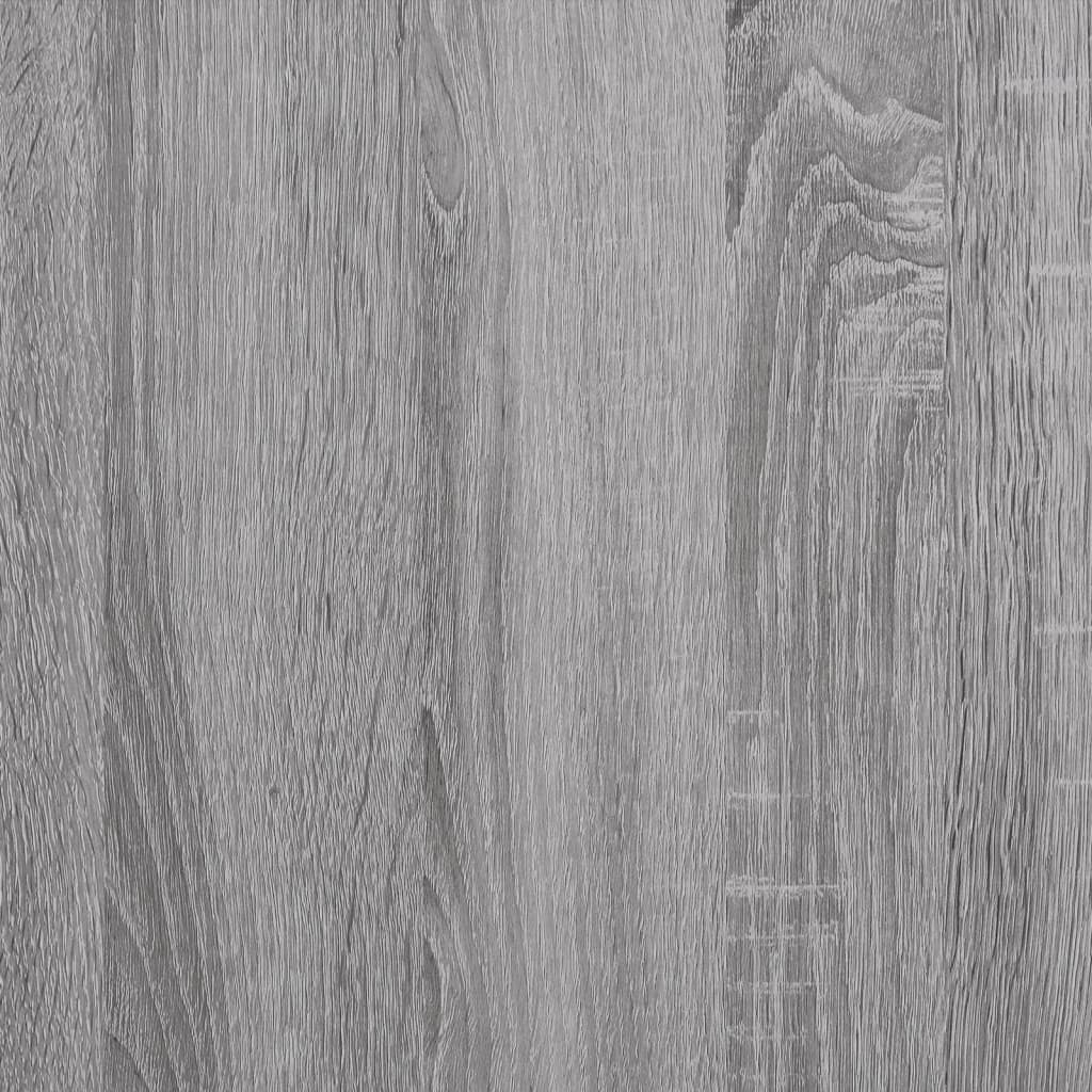 Beistellregal Grau Sonoma 35x35x55 cm Holzwerkstoff