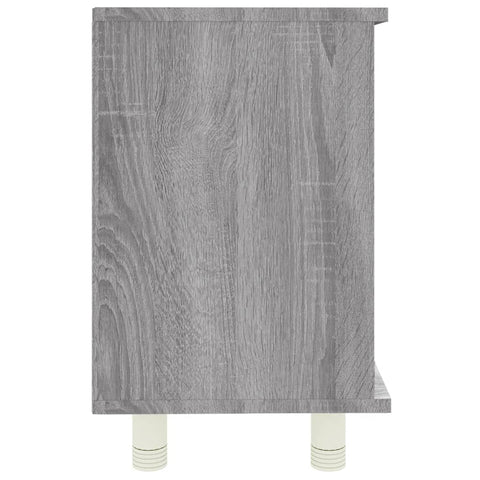 Badschrank Grau Sonoma 60x32x53,5 cm Holzwerkstoff