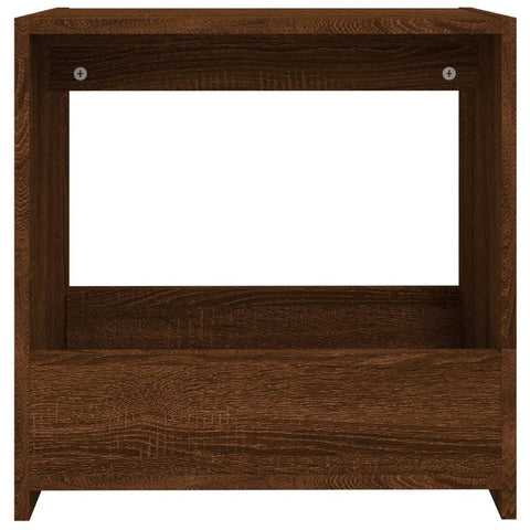 Beistelltisch Braun Eichen-Optik 50x26x50 cm Holzwerkstoff