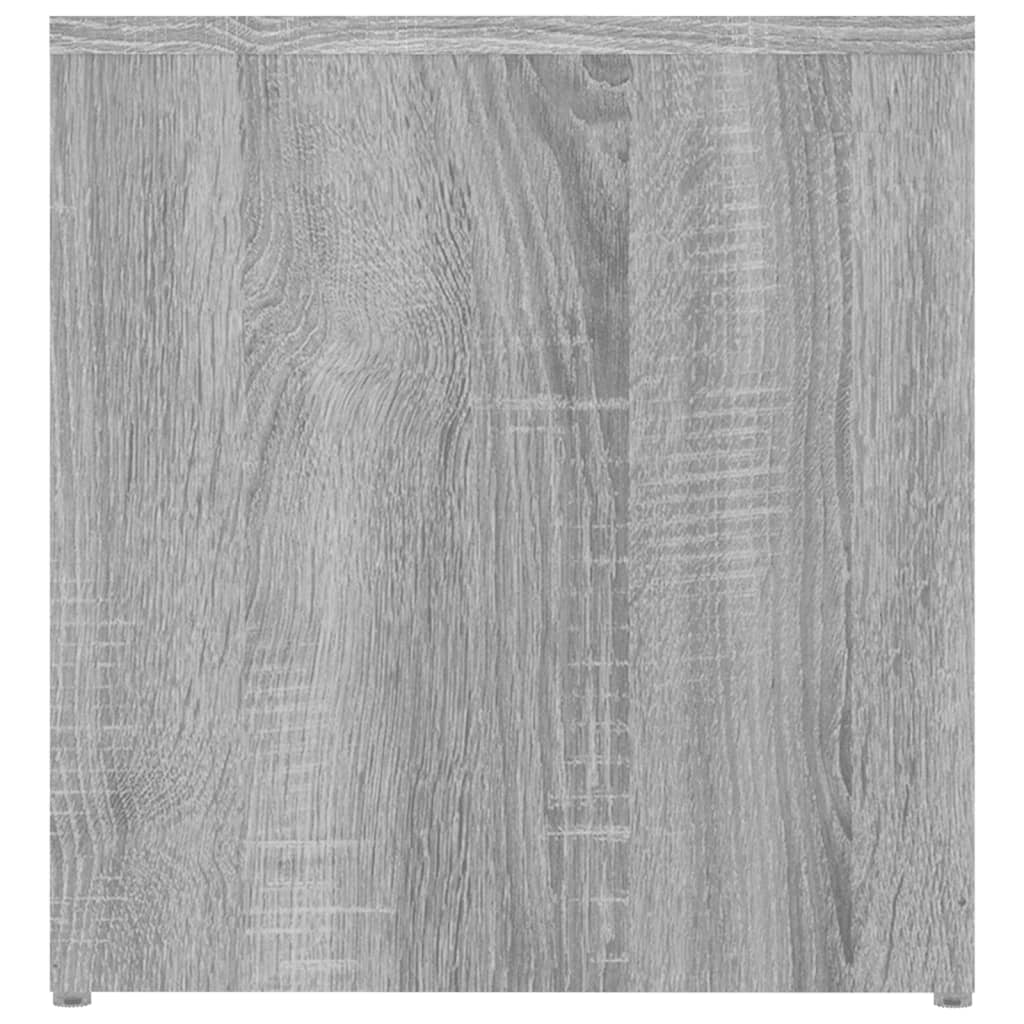 Beistelltisch Grau Sonoma 59x36x38 cm Holzwerkstoff