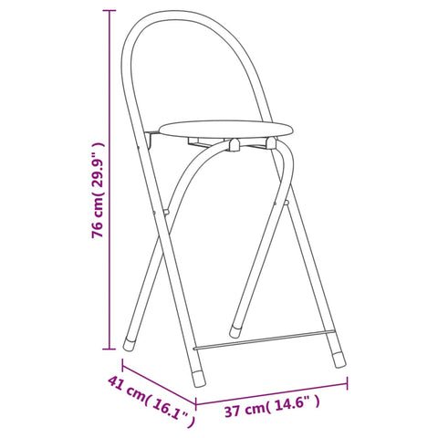 3-tlg. Bar-Set Grau und Braun Holzwerkstoff und Eisen