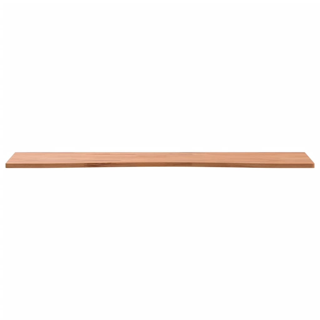 Schreibtischplatte 100x(45-50)x1,5 cm Massivholz Buche