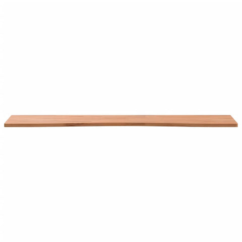 Schreibtischplatte 100x(45-50)x1,5 cm Massivholz Buche