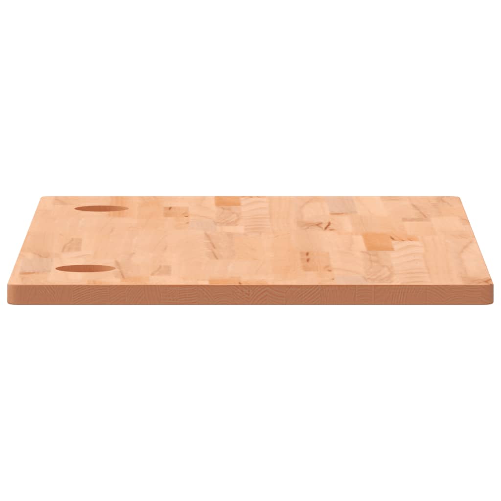 Schreibtischplatte 100x60x2,5 cm Massivholz Buche