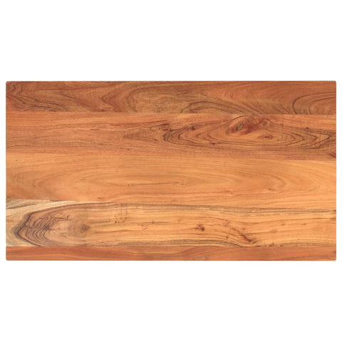 Tischplatte 100x50x3,8 cm Rechteckig Massivholz Akazie