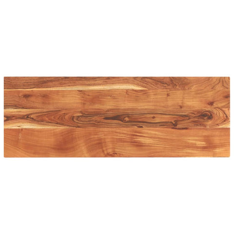Tischplatte 140x50x3,8 cm Rechteckig Massivholz Akazie