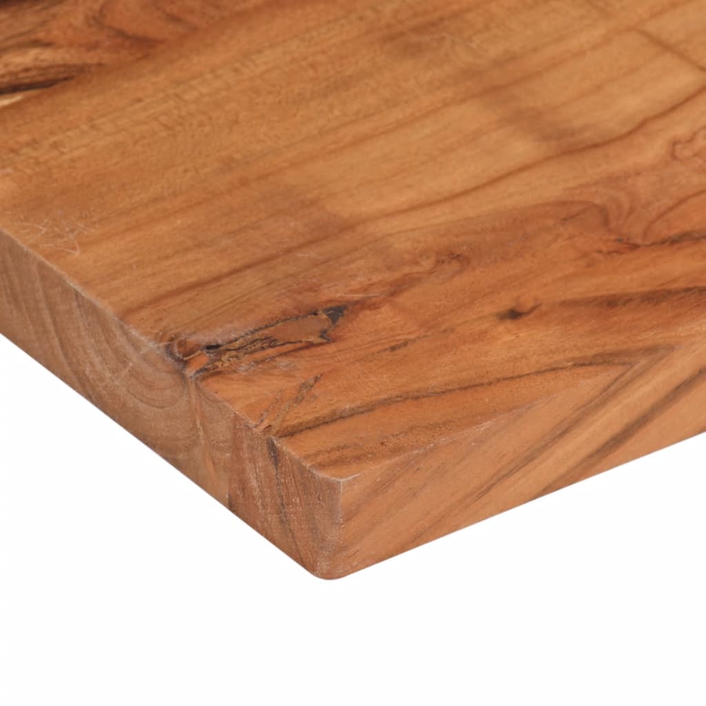 Tischplatte 140x50x3,8 cm Rechteckig Massivholz Akazie