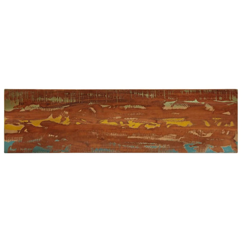 Rechteckige Tischplatte aus nachhaltigem Altholz oder recyceltem Massivholz – Größen von 50x20 cm bis 180x80 cm, rustikales Design und zeitlose Optik