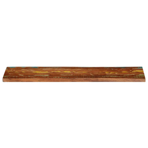 Rechteckige Tischplatte aus nachhaltigem Altholz oder recyceltem Massivholz – Größen von 50x20 cm bis 180x80 cm, rustikales Design und zeitlose Optik