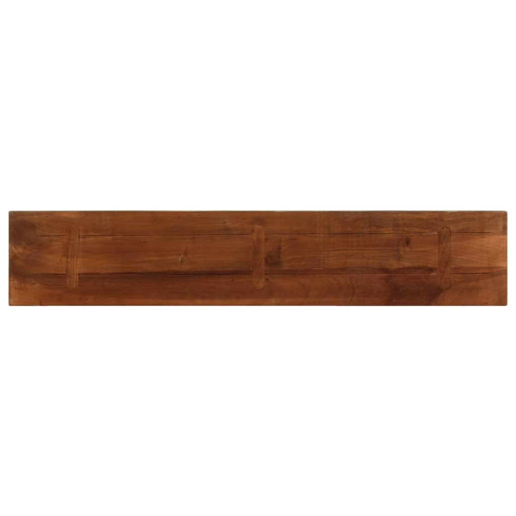 Rechteckige Tischplatte aus nachhaltigem Altholz oder recyceltem Massivholz – Größen von 50x20 cm bis 180x80 cm, rustikales Design und zeitlose Optik