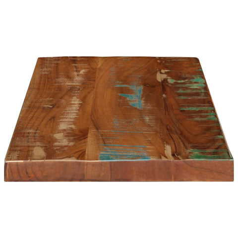 Rechteckige Tischplatte aus nachhaltigem Altholz oder recyceltem Massivholz – Größen von 50x20 cm bis 180x80 cm, rustikales Design und zeitlose Optik