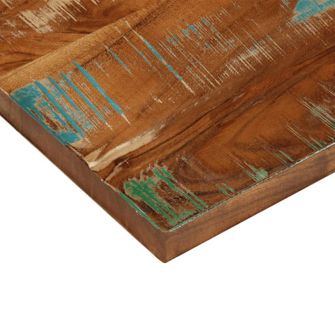 Rechteckige Tischplatte aus nachhaltigem Altholz oder recyceltem Massivholz – Größen von 50x20 cm bis 180x80 cm, rustikales Design und zeitlose Optik