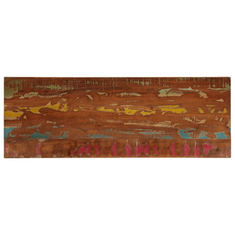 Rechteckige Tischplatte aus nachhaltigem Altholz oder recyceltem Massivholz – Größen von 50x20 cm bis 180x80 cm, rustikales Design und zeitlose Optik