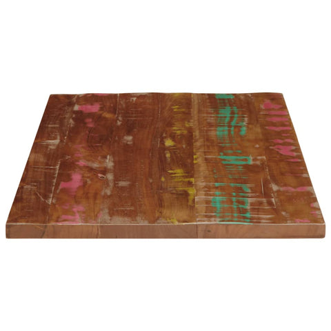 Rechteckige Tischplatte aus nachhaltigem Altholz oder recyceltem Massivholz – Größen von 50x20 cm bis 180x80 cm, rustikales Design und zeitlose Optik