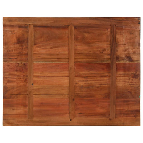 Rechteckige Tischplatte aus nachhaltigem Altholz oder recyceltem Massivholz – Größen von 50x20 cm bis 180x80 cm, rustikales Design und zeitlose Optik