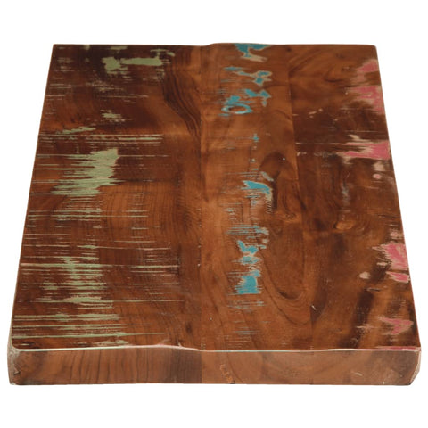 Rechteckige Tischplatte aus nachhaltigem Altholz oder recyceltem Massivholz – Größen von 50x20 cm bis 180x80 cm, rustikales Design und zeitlose Optik