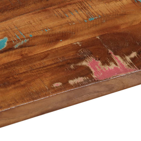 Rechteckige Tischplatte aus nachhaltigem Altholz oder recyceltem Massivholz – Größen von 50x20 cm bis 180x80 cm, rustikales Design und zeitlose Optik