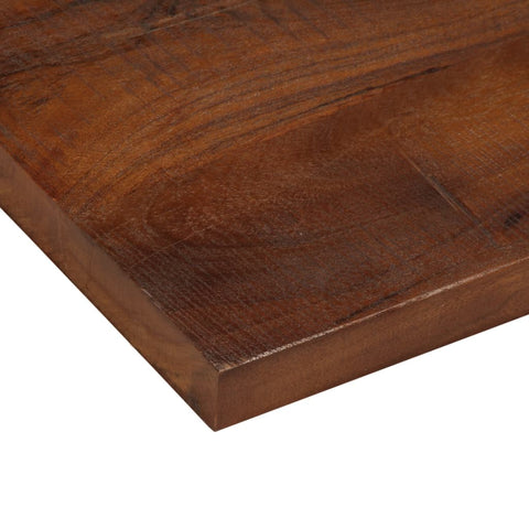 Rechteckige Tischplatte aus nachhaltigem Altholz oder recyceltem Massivholz – Größen von 50x20 cm bis 180x80 cm, rustikales Design und zeitlose Optik