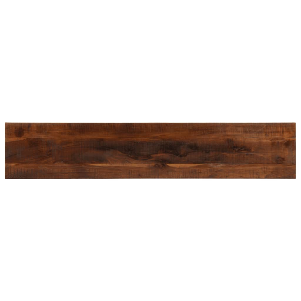 Rechteckige Tischplatte aus nachhaltigem Altholz oder recyceltem Massivholz – Größen von 50x20 cm bis 180x80 cm, rustikales Design und zeitlose Optik