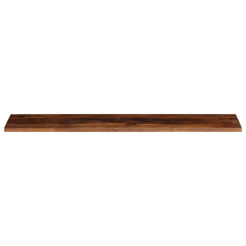 Rechteckige Tischplatte aus nachhaltigem Altholz oder recyceltem Massivholz – Größen von 50x20 cm bis 180x80 cm, rustikales Design und zeitlose Optik