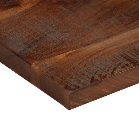 Rechteckige Tischplatte aus nachhaltigem Altholz oder recyceltem Massivholz – Größen von 50x20 cm bis 180x80 cm, rustikales Design und zeitlose Optik