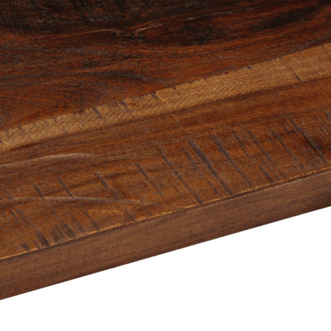 Rechteckige Tischplatte aus nachhaltigem Altholz oder recyceltem Massivholz – Größen von 50x20 cm bis 180x80 cm, rustikales Design und zeitlose Optik