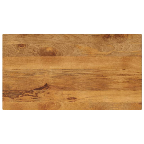 Tischplatte 100x50x3,8 cm Rechteckig Massivholz Mango