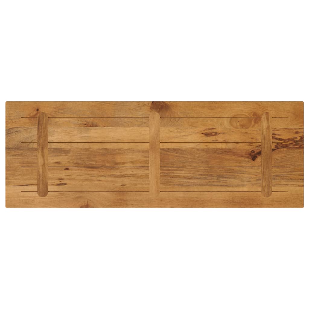 Tischplatte 160x50x3,8 cm Rechteckig Massivholz Mango
