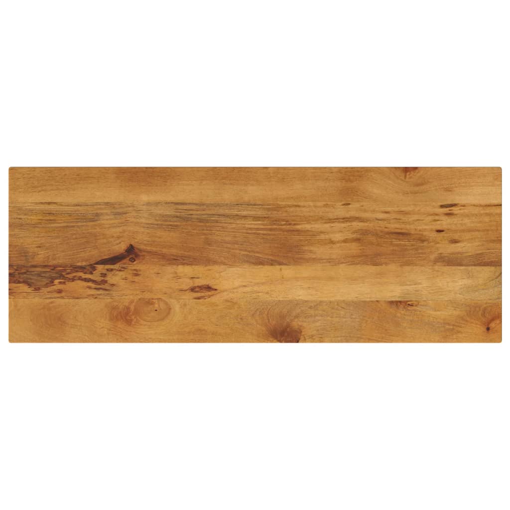 Tischplatte 140x60x3,8 cm Rechteckig Massivholz Mango