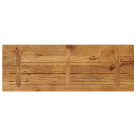 Tischplatte 140x60x3,8 cm Rechteckig Massivholz Mango